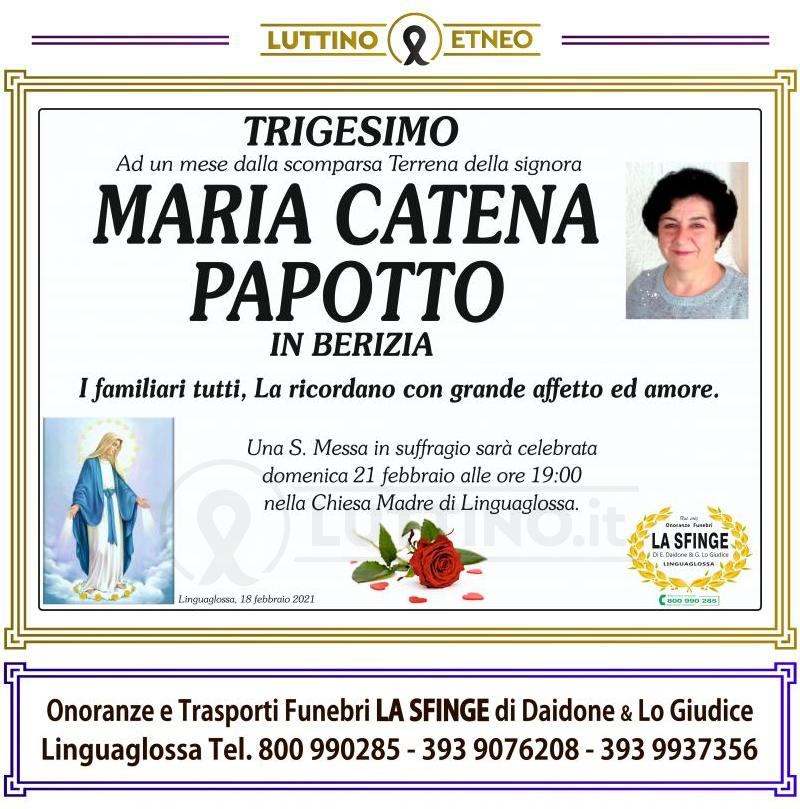 Maria Catena  Papotto 